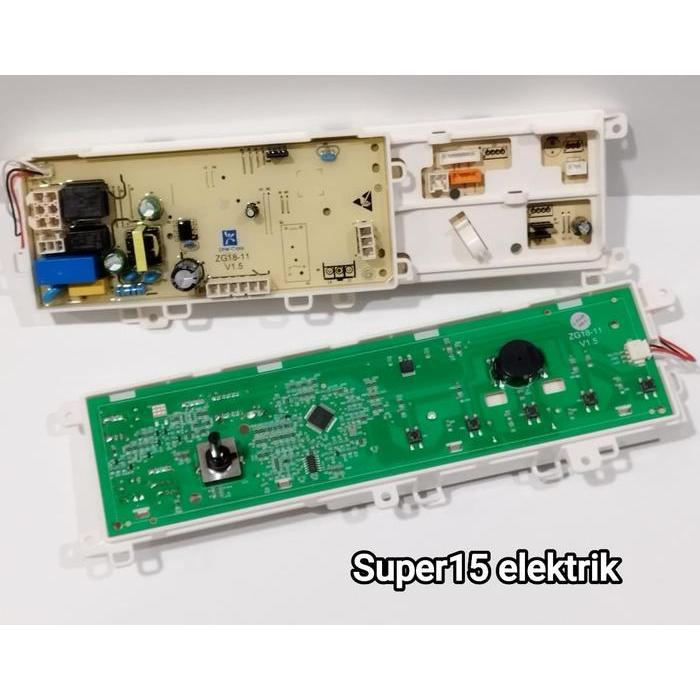Modul PCB Display (PANEL) Mesin Cuci SAMSUNG WW70T3020WW WW80T3040WW WW80T3040BW Front Loading (202)
