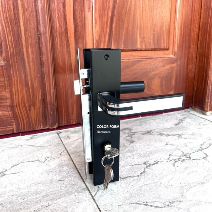 Handle set kunci handle kamar handle pintu satu gagang pintu kamar KODE 07