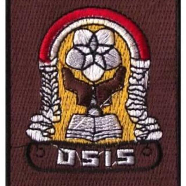 Logo Bordir Badge SMA/SMK Bet Sekolah Patch Seragam