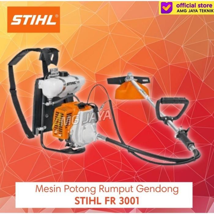 NEW STIHL FR 3001 MESIN PEMOTONG RUMPUT GENDONG ORIGINAL STIHL ALAT POTONG RUMPUT GARANSI RESMI