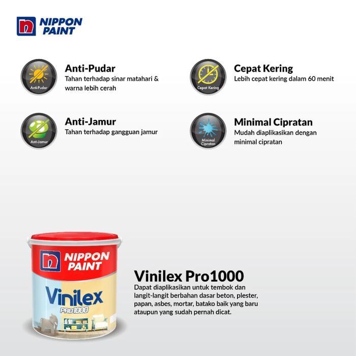 Nippon Paint Vinilex 1000 4,5Kg Warna Ungu Nippon Paint Cat Tembok Vinilex 1000 4,5Kg Vinilex Gajah