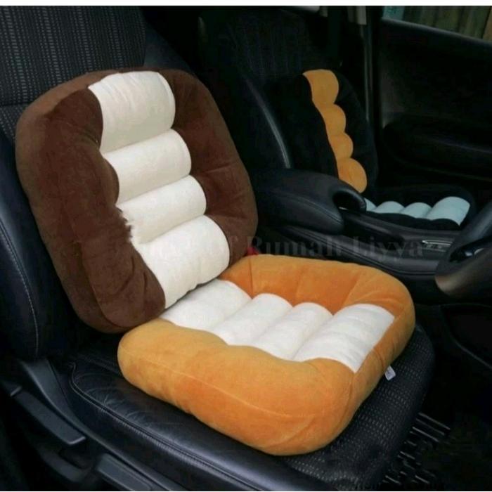 New - Bantal Alas Duduk Mobil / Bantal Jok Mobil Premium / Alas Kursi Duduk / Bantal Duduk Mobil