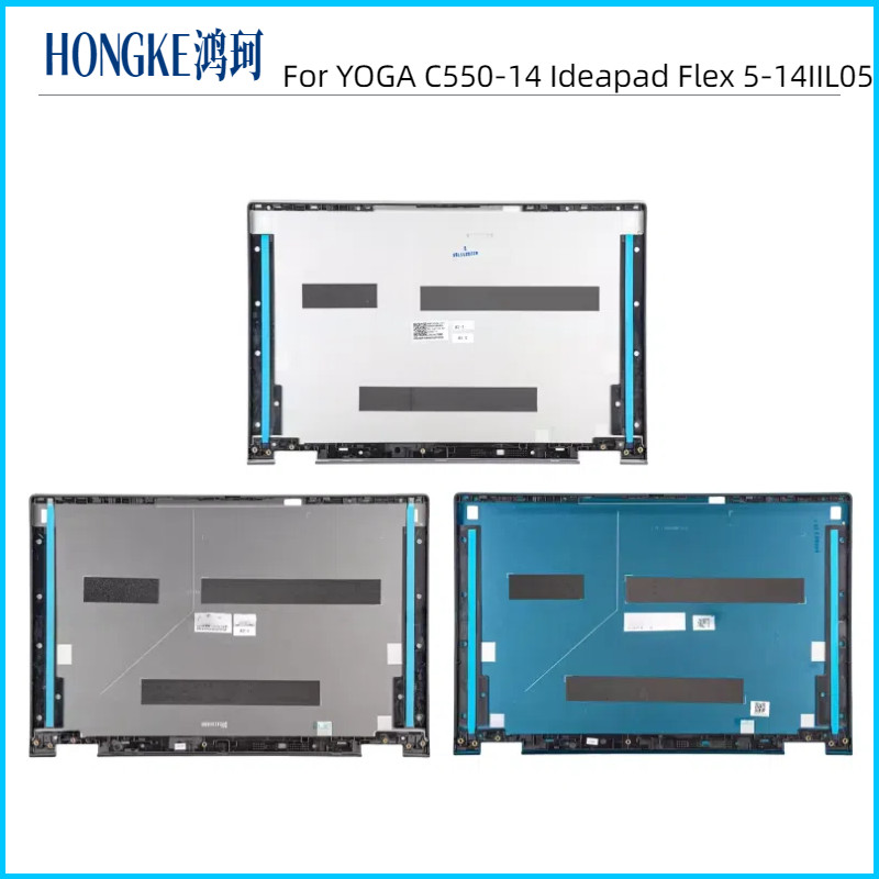 Repalce New Cover For YOGA C550-14 Ideapad Flex 5-14IIL05 Flex 5-14ARR Flex 5-14ARE05 LCD Back Cover