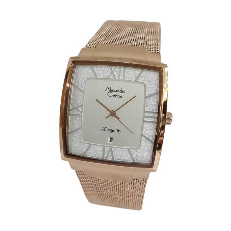 Jam Tangan Pria Alexandre Christie 8329MDBRGSL