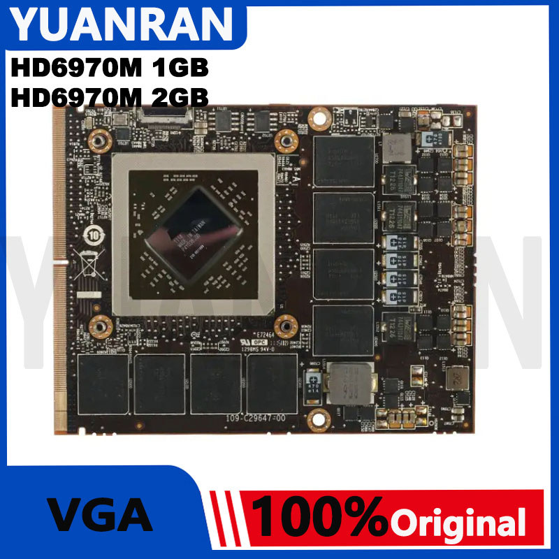 Original HD6970 HD6970m HD 6970 6970M 1G 1GB 2GB VRAM Graphic VGA Video Card GPU 109-C29657-10