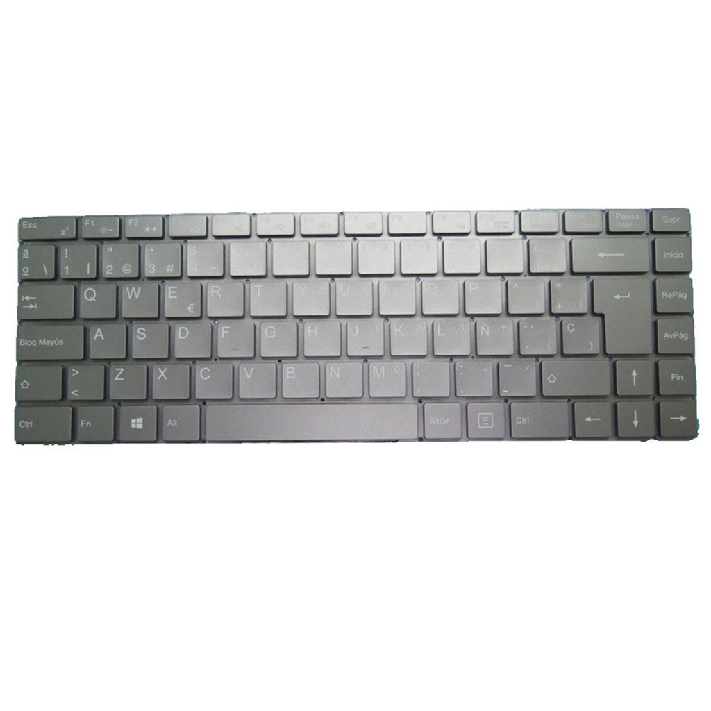MD61465 MD61464 MD61287 Laptop Gray Keyboard For MEDION AKOYA E4273 Spanish SP