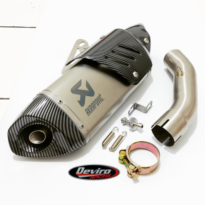 Knalpot Akrapovic Aplt Import Slip On Ktm 250 390 Adventure