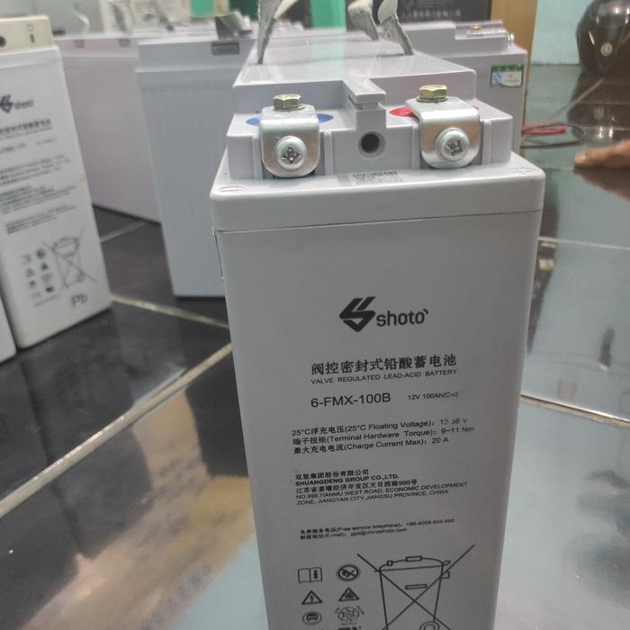 Best Seller Aki Kering Battery Vrla Lead Acid Shoto Genesis Baterai 12V 100Ah Best Performance Batre