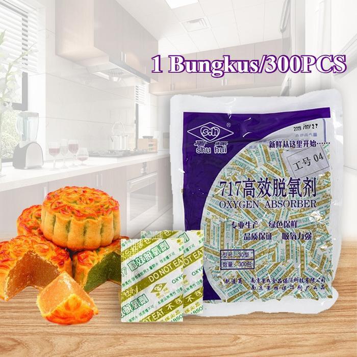 300Per Bungkus Oxygen Absorber Food Grade/Natural Desiccant Food Grade