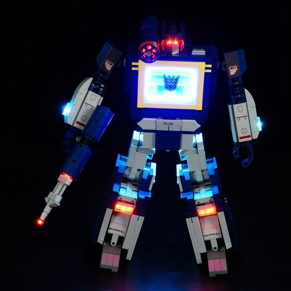 MAXCXT LED Light Set For LEGO 10358 Transformers: Soundwave DIY Decorative Lamp Not Include Lego
