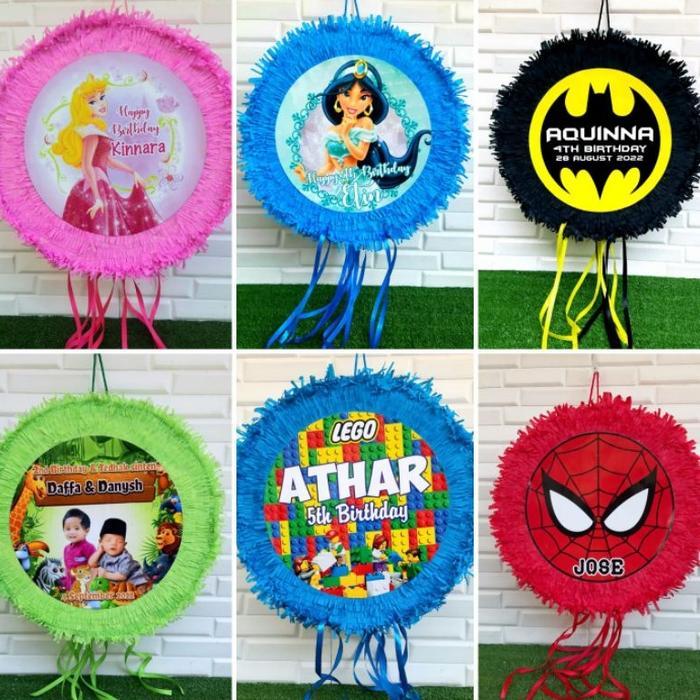 Terlaris Pinata Ulang Tahun Pinata Karakter Pinata Pukul / Tarik