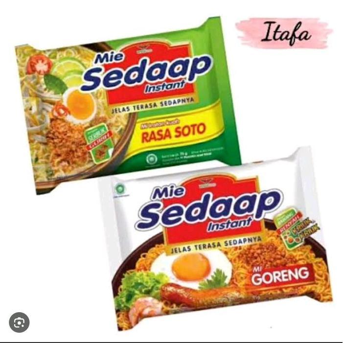 "New" mie sedap all varian goreng kuah
