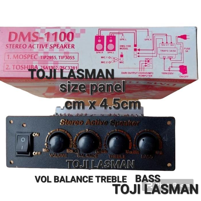 DMS1100 DMS 1100 PCB KIT SPEAKER AKTIF STEREO 150 - 200W