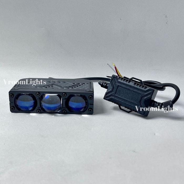 Ibez I4 - Lampu Tembak Biled 3 Mata Ready