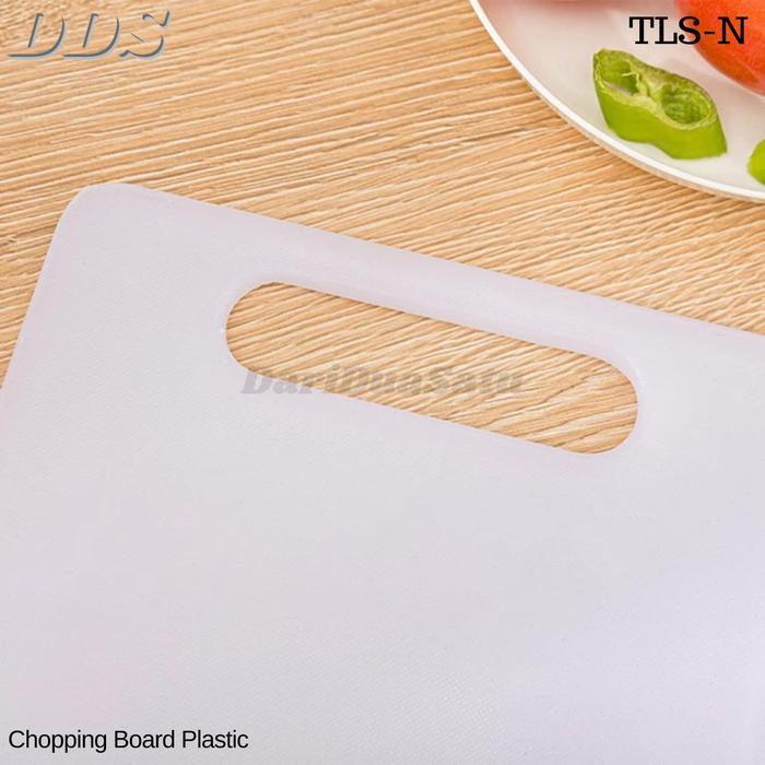 Talenan Plastik Tebal Chopping Board White Ketebalan 6, 8, 10 mm