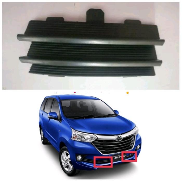 PLASTIK TUTUP DEMPER BEMPER BUMPER DEREK GRILL GRIL DEPAN CAR MOBIL GRAND NEW AVANZA XENIA 2016 2017