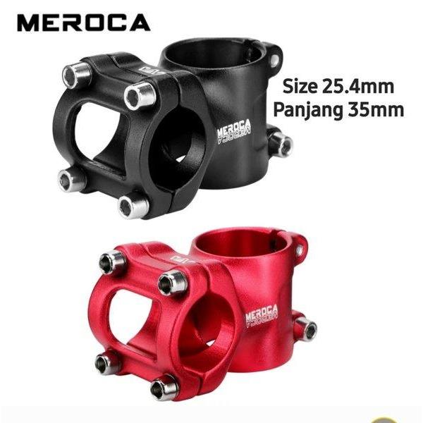 Meroca Stem 25.4mm Panjang 35mm Handlebar Stem Pushbike Balance Bike Gratis Ongkir