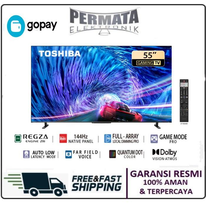 TOSHIBA TV 55Z670MP 4K GAMING TV 55" 144Hz