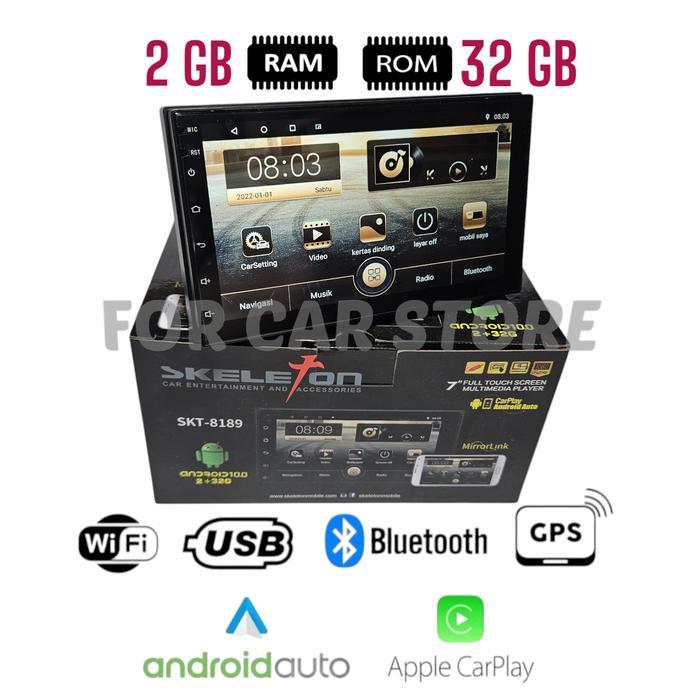 Ready Head Unit Android 7 inch RAM 2+32 SKELETON