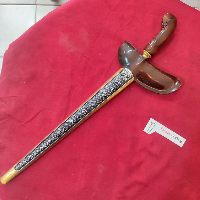 Keris Jangkung luk 3 warangka Jogja