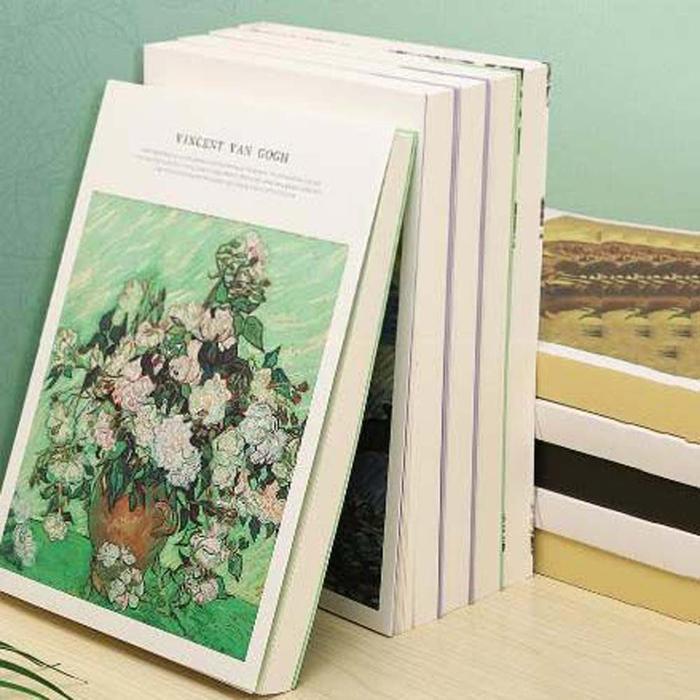 A4/A5 256pages Van Gogh Vintage Blank Sketchbook Thick White Paper
