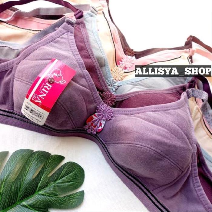 BRA BH SPORT LORINA TANPA BUSA TANPA KAWAT POLOS ELEGAN NYAMAN DIPAKAI SEHATI HARI MURAH 1&3 pcs