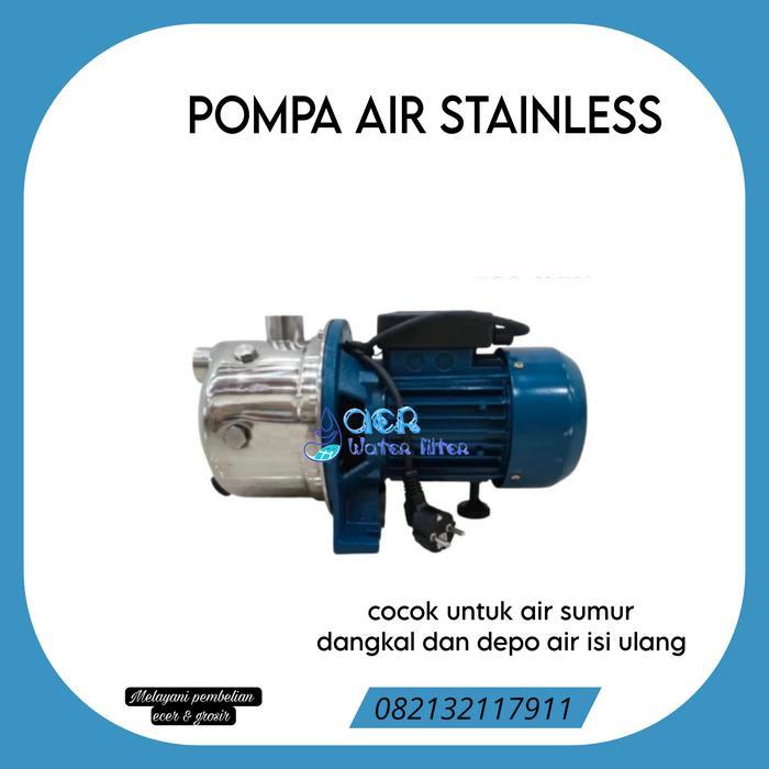 Pompa stainless steel - pompa depot air minum isi ulang