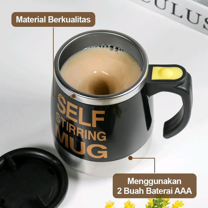 Gelas Aduk Otomatis Gelas Bisa Aduk Sendiri