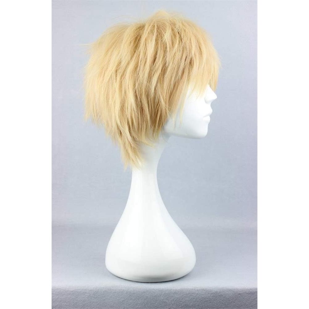 Cosplay Wig Short Party Hair Man Women Anime Hair Short Heat Resistant Synthetic Hair Party Wig