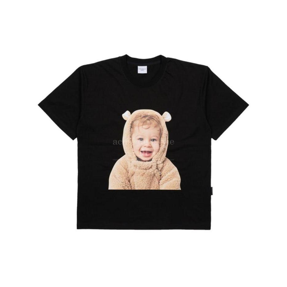 [ADLV] ACMEDELAVIE T-SHIRT BLACK BEAR DOLL