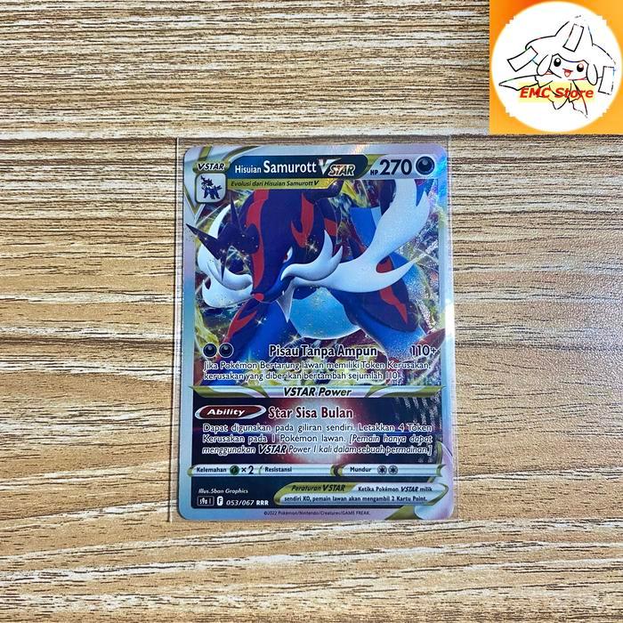 Pokemon TCG Indonesia - Hisuian Samurott VStar