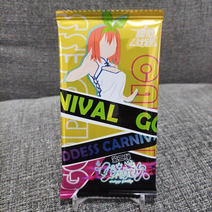 Goddess story carnival trading card booster pack sealed
