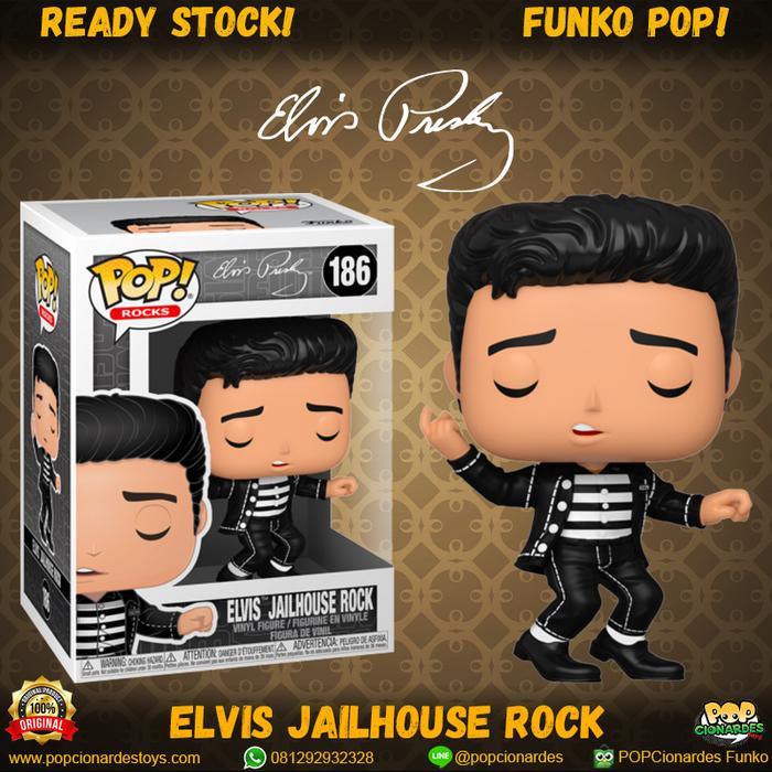 Funko POP Rocks - Elvis Presley - Elvis Presley Jailhouse Rock #186