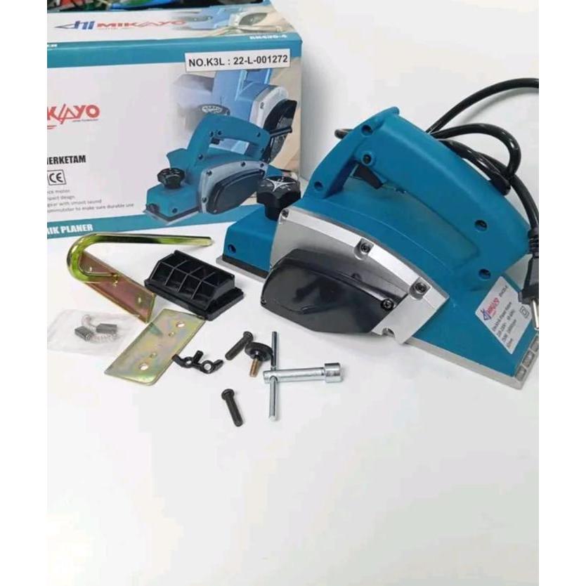 Paket Mesin Listrik Tukang Perkakas Kayu Mebel 3 Item Sirekel-Mesin Planer Serut Kayu-Mesin Profil