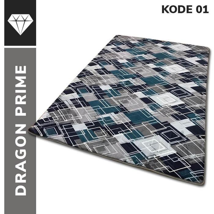 Karpet Busa Malaysia Dragon 140x190 Karpet Lantai Empuk Tebal Anti Slip