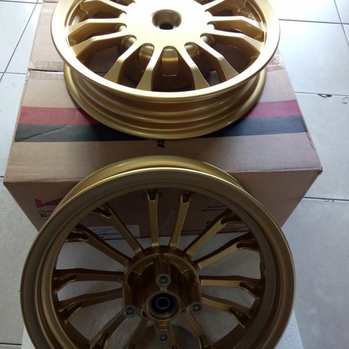 Pelek Recing Rossi Venom Roulette Honda Scoopy Ring 12 Uk215/250 Gold