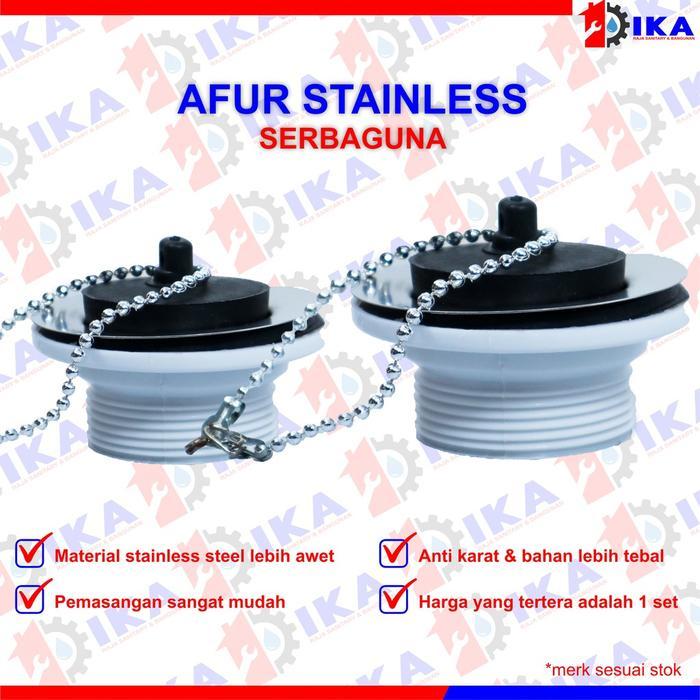 AFUR WASTAFEL 11/2 11/4 KEPALA AFUR WASTAFEL PEMBUANGAN TANPA PENUTUP/AFUR WASTAFEL PLASTIK BIBIR