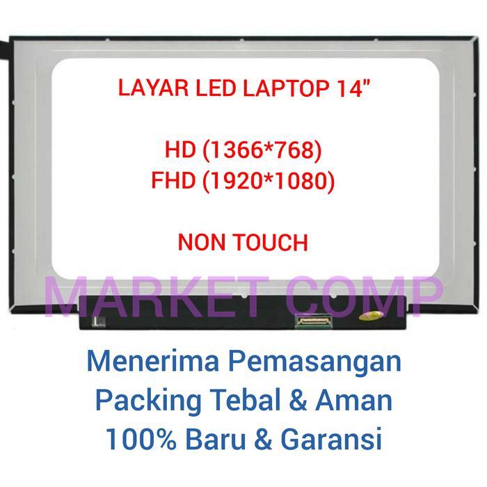 LAYAR LED LCD LAPTOP HP 14 14s CF 14-CF 14s-CF 14s-CF0xxx 14s-CF1xxx 14s-CF2xxx 14s-CF3xxx