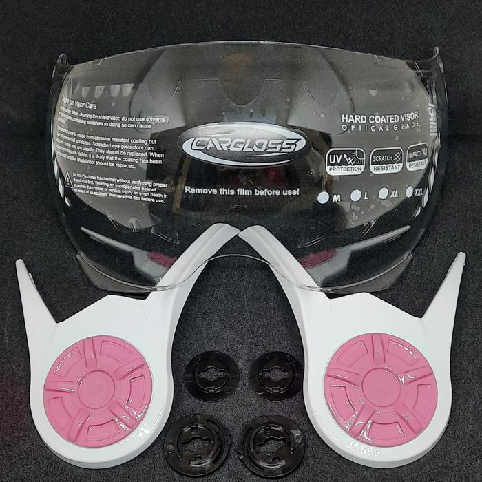 Kaca Helm Cargloss Yr Hijab Yr Gothic Protect Yamaha Lexy Yamaha Fino