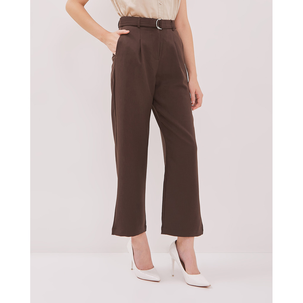 VALINO Celana Panjang Coklat Wanita - D-EABL18-K9