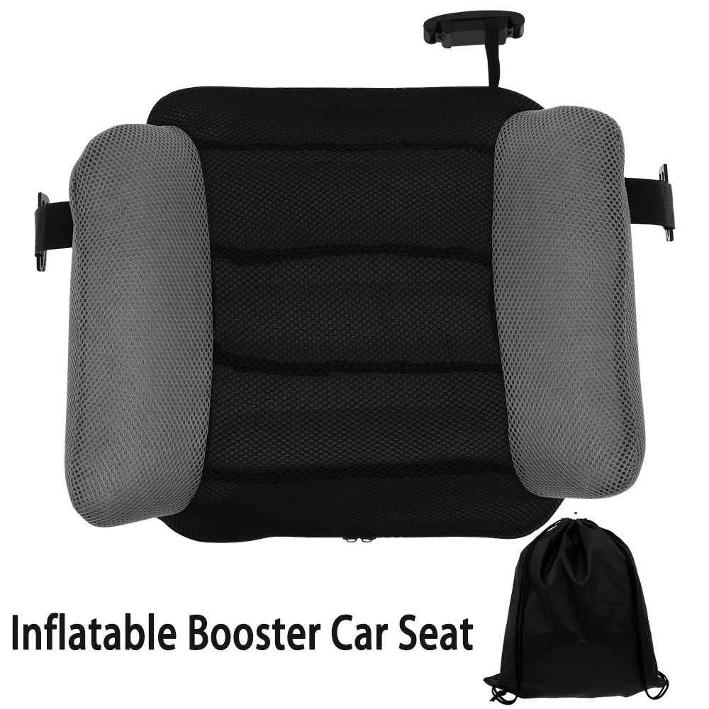 Inflatable Booster Car Seat Pvc Inflatable Seat Cushion Portable Travel Seat Cushion With Storage