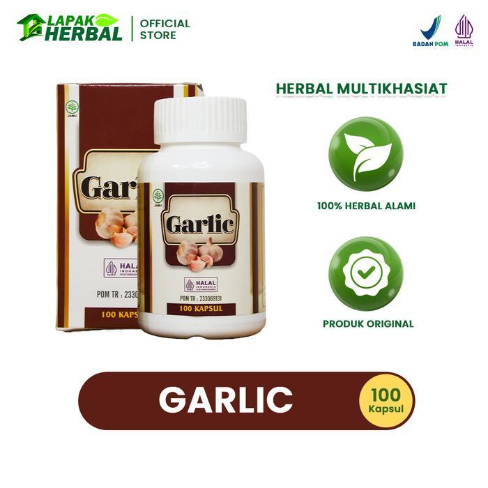 GARLIC KAPSUL EKSTRAK BAWANG PUTIH TUNGGAL - BAWANG LANANG