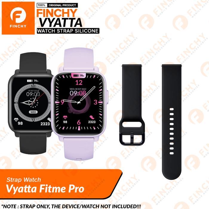 Finchy Silicone Strap Vyatta Fitme Pro Replacement Wristband Tali Jam
