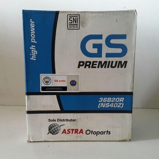 Aki Mobil / Battery GS ASTRA Type GS PREMIUM NS40Z 36B20R 12v 35 ah