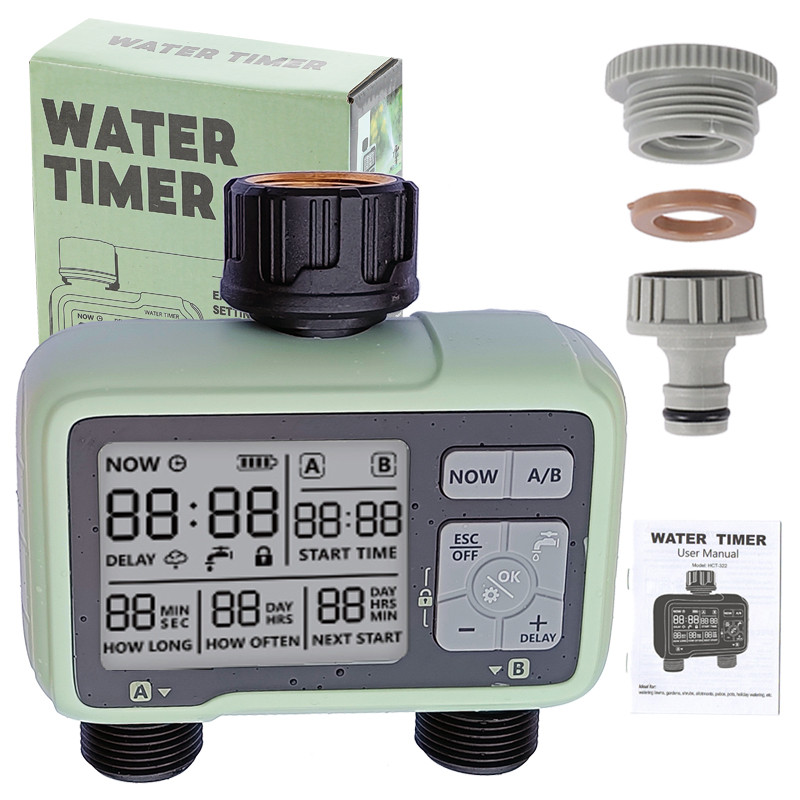 Watering Timer Waterproof Garden Irrigation Controller Automatic Garden Watering System Irrigation T