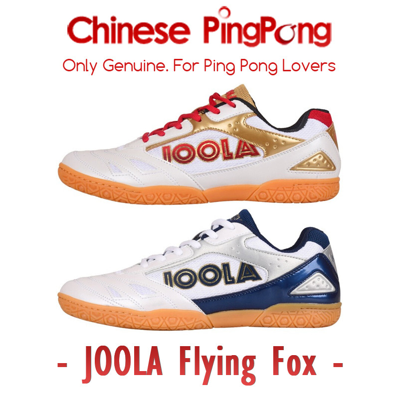 Original JOOLA FLYING FOX Professional Table Tennis Shoes for Men Women Ping Pong Sport Sneakers