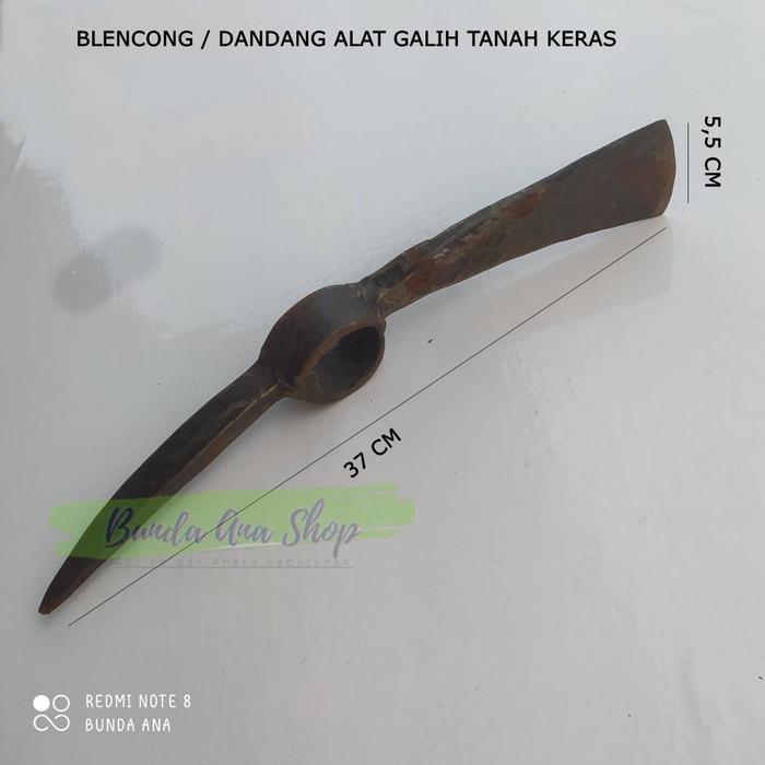 BELENCONG / BLENCONG BESI PER TEMPA SEDANG / DANDANG GANCU TANAH