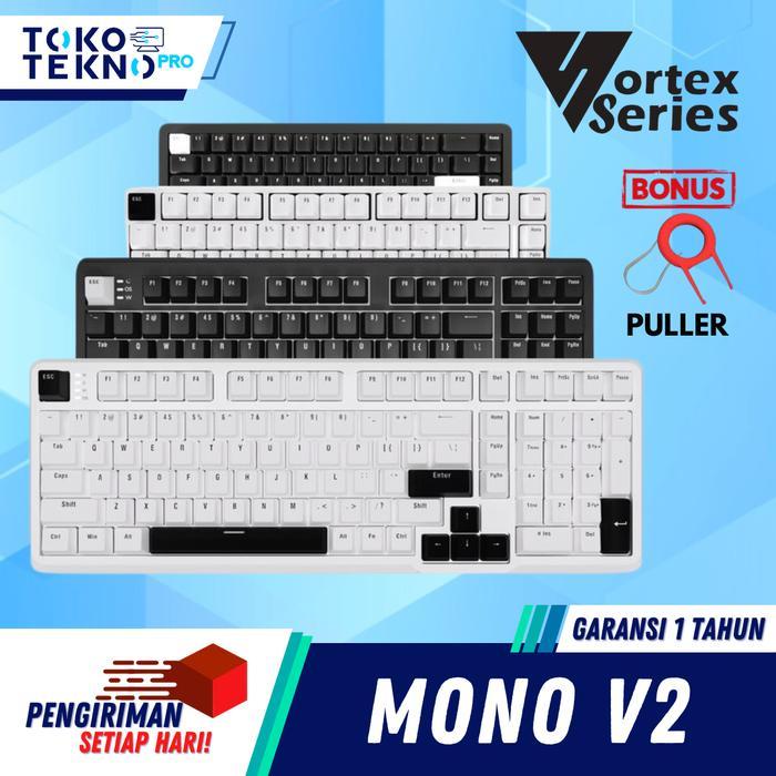 Vortexseries Vortex Mono V2 / V-2 / Gen2 Series Wired Gasket Mount Mechanical Keyboard 65% / 75% /