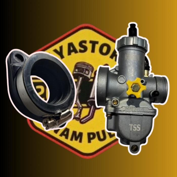 Paket Tinggal Pasang Satria Fu  Carburator Karbu Karburator Pe 24 26 28 Pe 24 Pe 26 Pe 28 + Intek