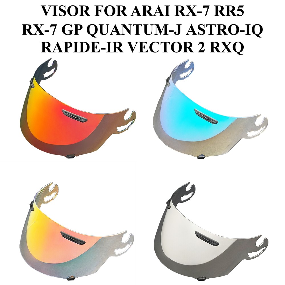 Rx-7 Rr5 Helmet Visor For Arai Rx-7 Gp -Iq E-Ir Axces Ii Axces Iii Rebel Quantum-St Quantum-J Vector